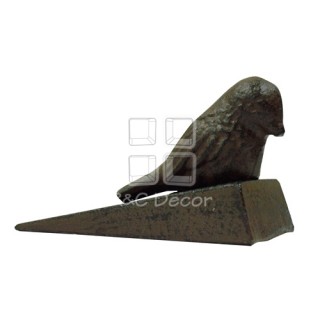 (EDI0082) Casted Iron Bird Door Stopper